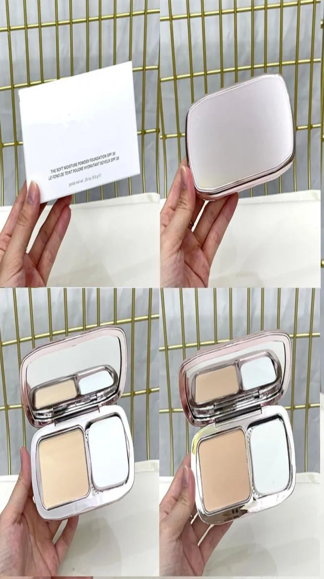 Epack Top Quality Pressed Powder The Soft Moidure Powder Foundation SPF30 3色Alabaster Ecru Fair9613654