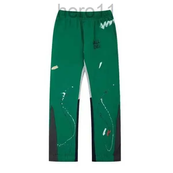Męskie spodnie dżinsowe galerie Dept Projektantki Sports Sport 7216b Painted Flare Sweat Pant xpz4