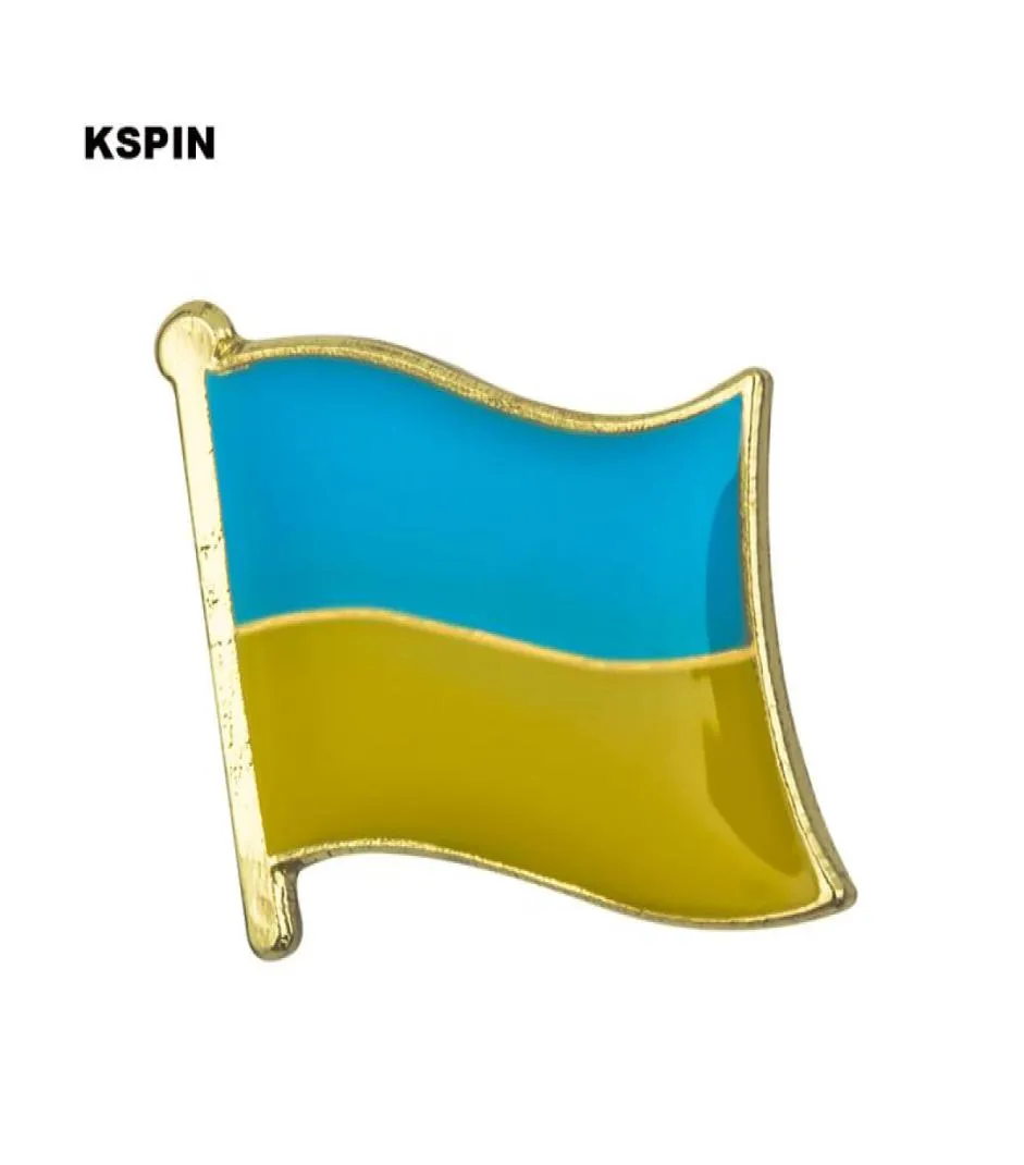 Ukraina Flagg Lapel Pin Flag Badge Lapel Pins Badges Brosch KS01866940093