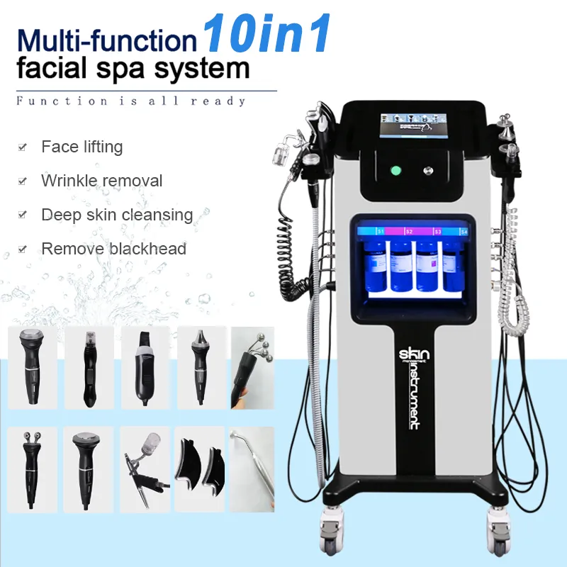 Peel Dermabrasion with Bio-lifting Spa Machine Microdermabrasion Oxygen Jet Facial Machine for Beauty Salon Use