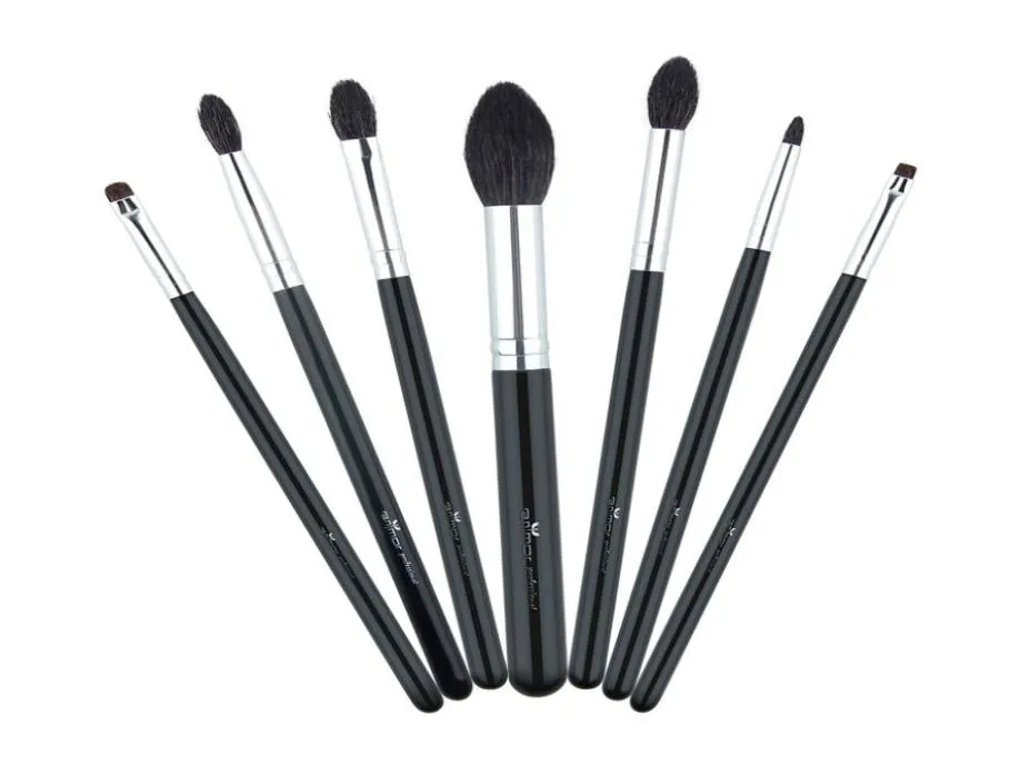 Anmor High Quality 7 PCS Makeup Brush Set Professional Makeup Brushes Goat Hair Brochas Maquillaje BK 142 Make Up Tools6182657