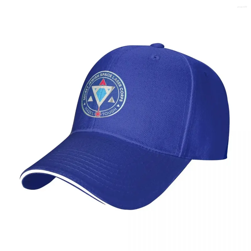 Gorras de bola Láseres espaciales judíos Gorra de béisbol Snapback Protección UV Sombrero solar Visera de playa para mujer Hombres