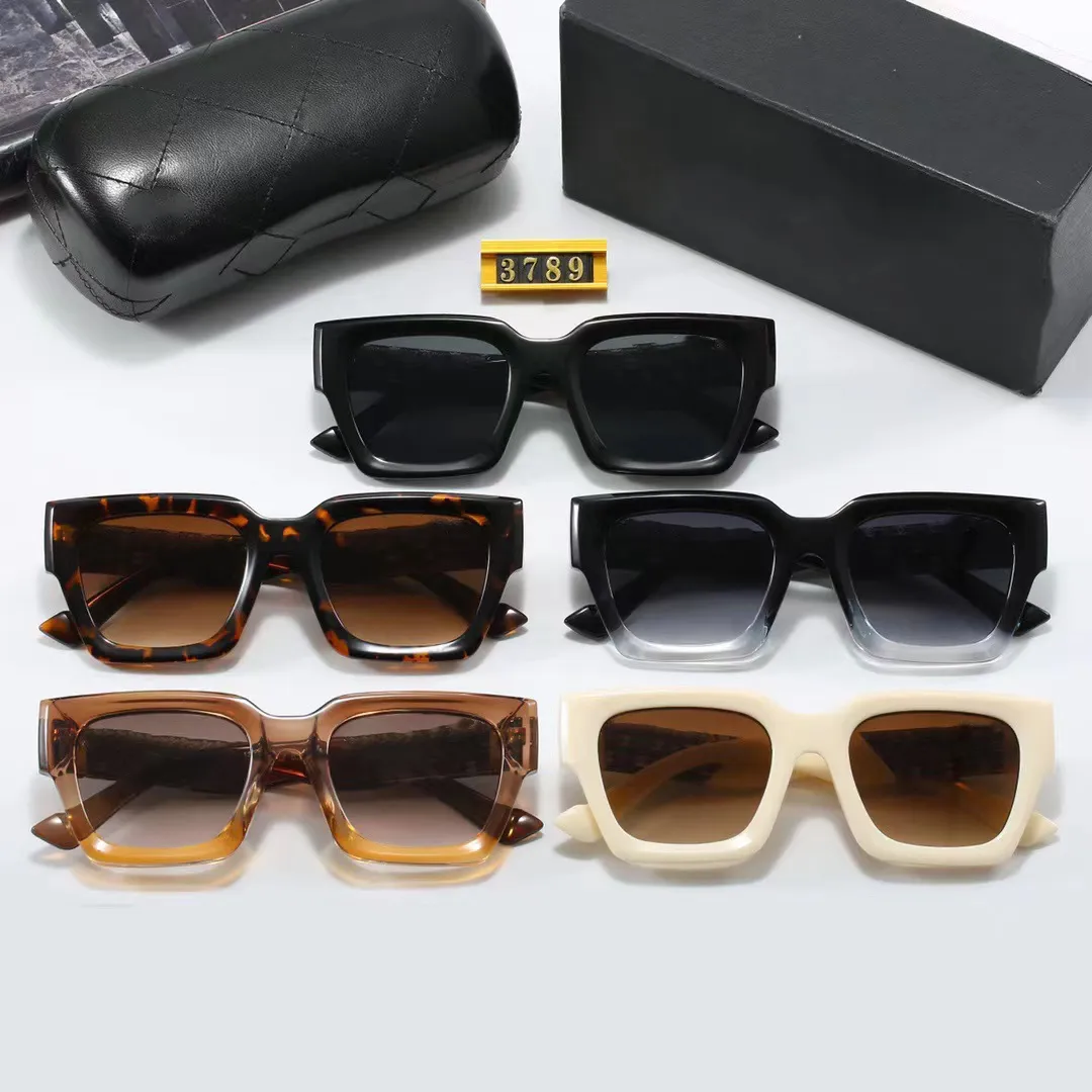 Sonnenbrille Retro quadratische Sonnenbrille Männer und Frauen polarisierte Retro klassische kleine quadratische Modebrille mit Box