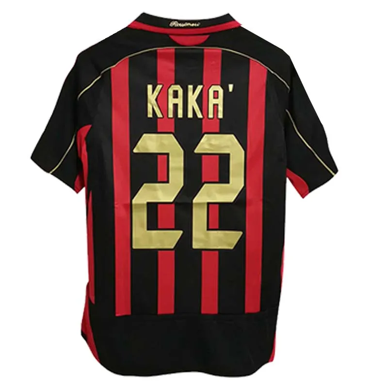 1990 91 RONALDINHO Maglia Calcio Retrò AC 1962 63 95 96 97 Gullit