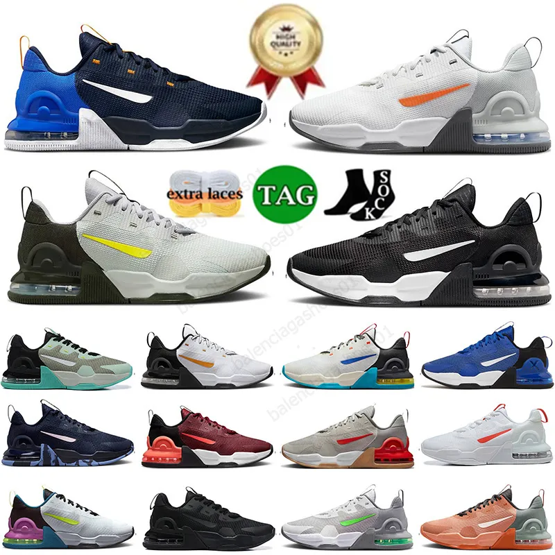 Scarpe da corsa da uomo di alta qualità Alpha Trainer 5 scarpe da ginnastica Cool Grey Sail Blu Illuminazione Platinum Volt Rosa Bright Mandarin Designer Jogging Walking Runner