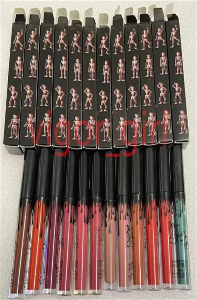 New KL Brand Lipstick 12 Colors Lip Blush Make up LongLasting Moisture Lipgloss Cosmetics Ship7946734