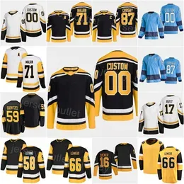 Hot Man Woman Youth Reverse Retro Hockey````59 Jake Guentzel Jersey 71 Evgeni Malkin 87 Sidney Crosby 17 Bryan Rust 66 Lemieux 16 Jason Zucker 58