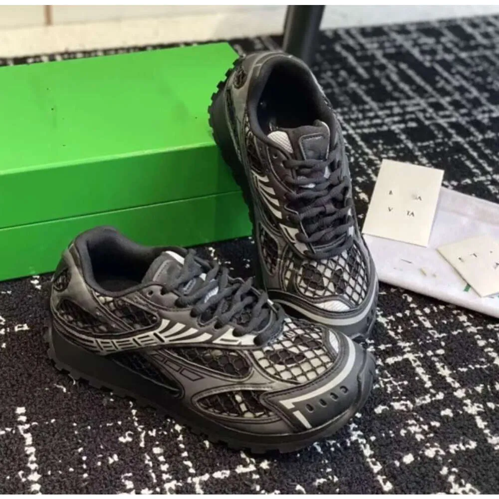 Bottega Sneakers Botega Casual Luxury Star Fashion Men Shoes Orbit Mens  Sneaker Women Breathable Designer Style Genuine Leather Mesh Silver Lace Up 