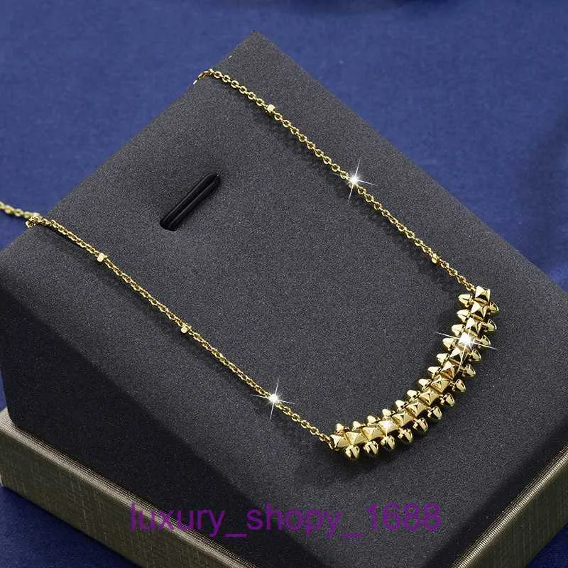 Fashion Designer Car tires's Classic Necklace Womens Trendy and fashionable personality couple accessories bullet head round bead With Original Box