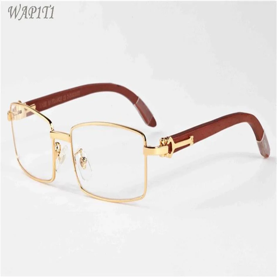 Modische Sport-Sonnenbrille für Herren, Büffelhorn-Brille, hochwertige Vintage-Retro-Brille, braune Büffelhorn-Brille, Lunettes, Gafas3077