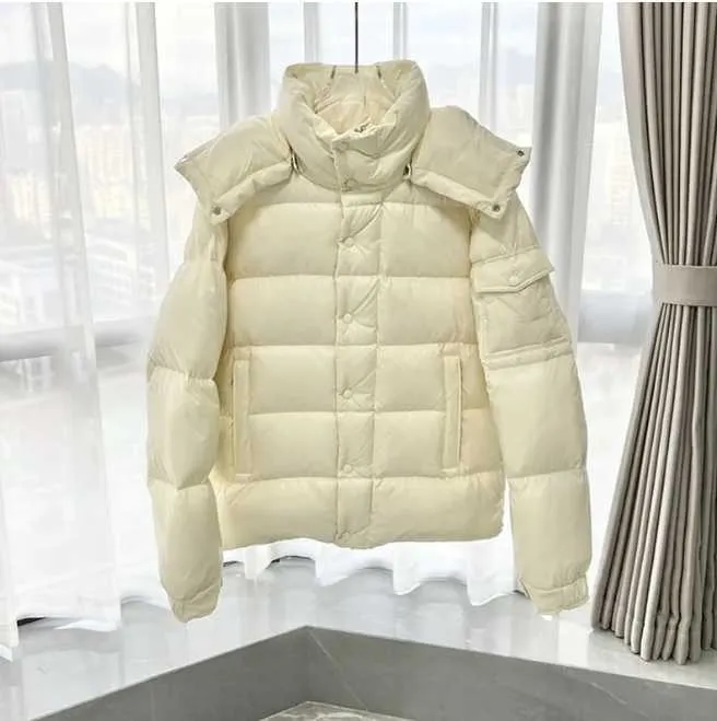 Men's Designer Puff Down Jacket Bright Matte Style Women's Stylish Warm Winter Luxury Brand Hooded Windproof Thickened Warm Clothing Casual Outdoor 30 42Y9