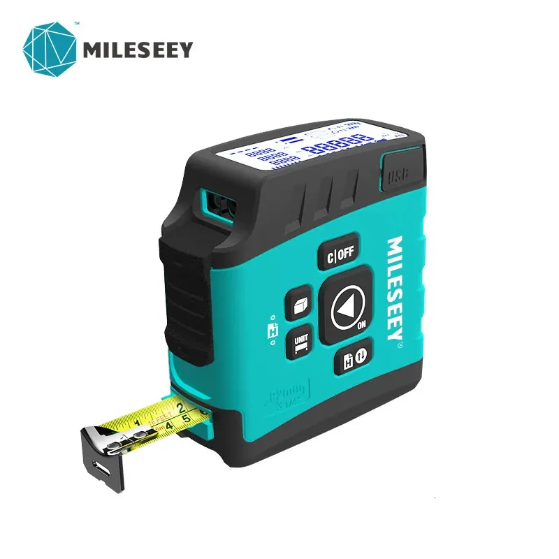thumbnail image 2 of Mileseey DTX10 3-in-1 Digital Laser Tape Measure – 330ft Range, Rechargeable, Backlit Display 2 of 3