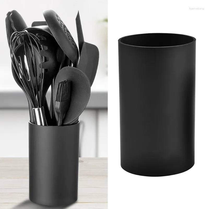 Kitchen Storage Utensil Holder Chopsticks Fruit Knife Dishwashing Container G5AB