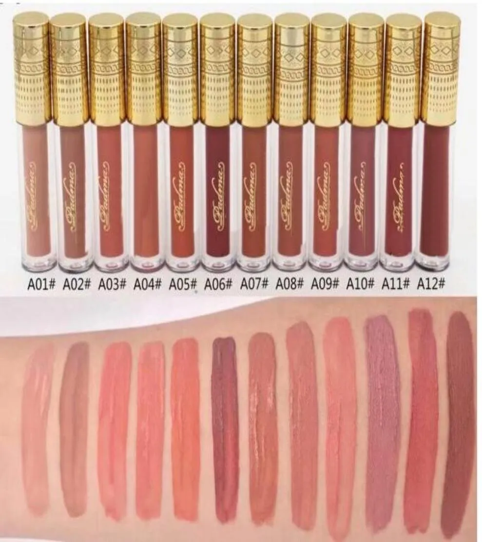 48 PCS MAKE-UP 2018 Laagste Verkopende goede Nieuwe Make-Up Matte vloeibare Lipstick Lipgloss 24 verschillende kleuren Hi2350698