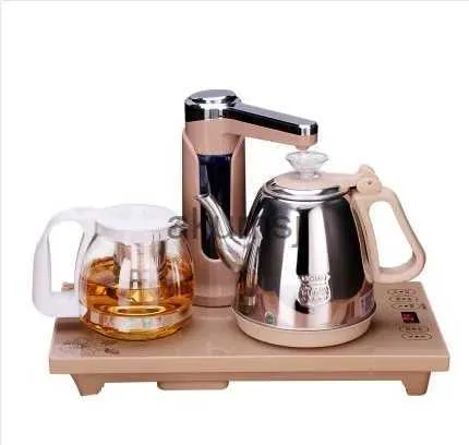 Electric Kettles Wj-b388 Induction Cooker Set Automatic Kettle Household Pumping Burner Furnace Table YQ240109