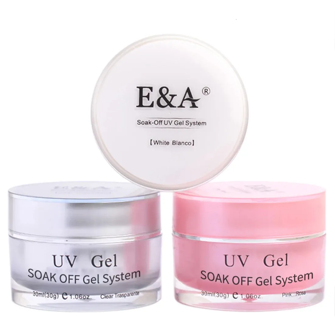 EA professionnel UV Gel fort constructeur acrylique ongles Gel pour prolonger bricolage Camouflage ongles constructeur Gel vernis 30g 240108