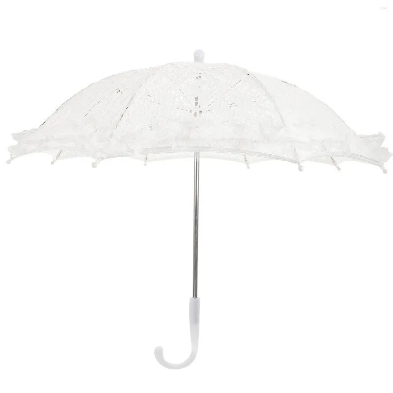 Regenschirme Spitze Regenschirm Sonnenschirm Braut Kostüm Zubehör für Hochzeit Party Feier