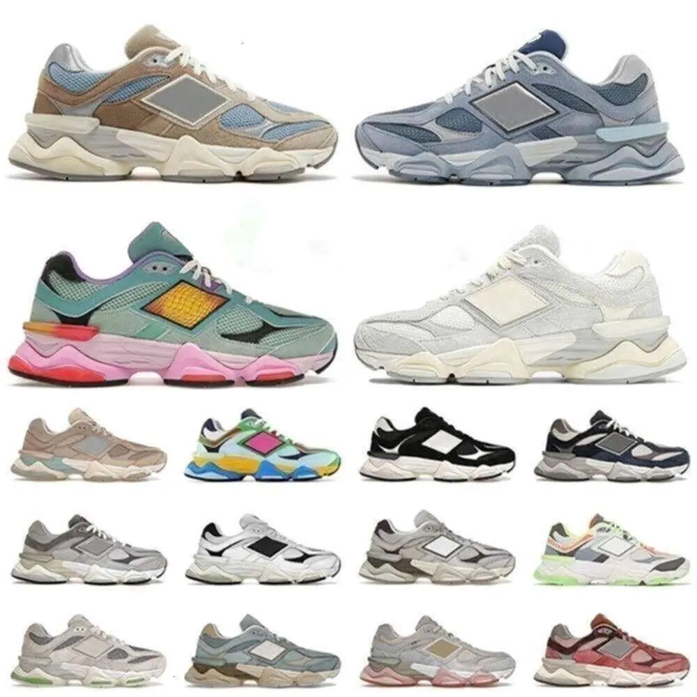 Löpskor 9060 OG Sports Running Shoes Grey Day Quartz Multi-Color New NB9060S 9060S Sneakers Rain Cloud Black White Men Women Trainers Runners 36-45