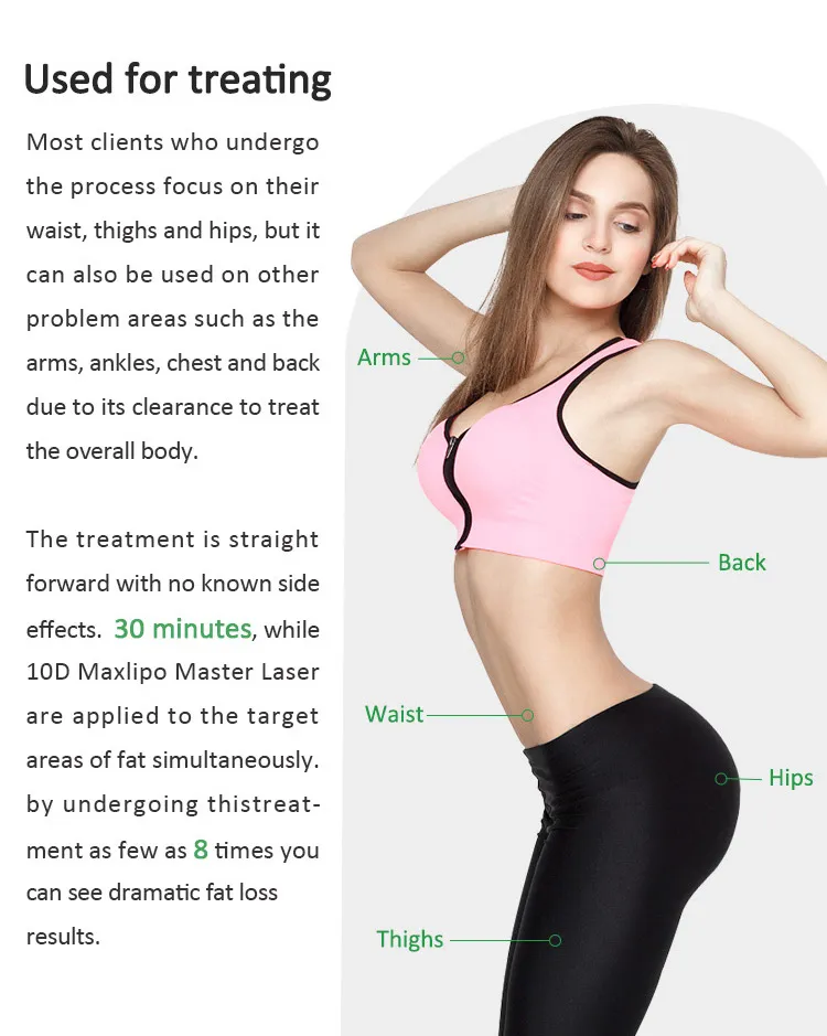 Non-invasive 10d Rotating Emerald Laser Fat Remover Body Slimming Machine 10 Heads Diode 532nm Green Light Laser Cellulite Removal Cold Laser Machine Non-invasive 10d cold laser fat remove machine green light - Honkay laser fat removal,lipo laser fat removal,laser lipo fat loss,lipo laser,lipo laser machine