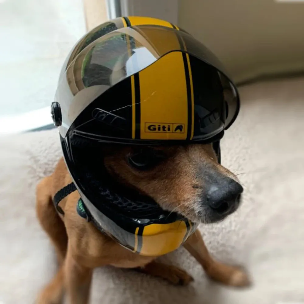 Save Big on Bulk Dog Helmet Motorcycle Canine Helmet Lightweight Pet Safety  Hat Adorable Mini Motorcycle Style Headgear For Small Dogs And Cats Fun
