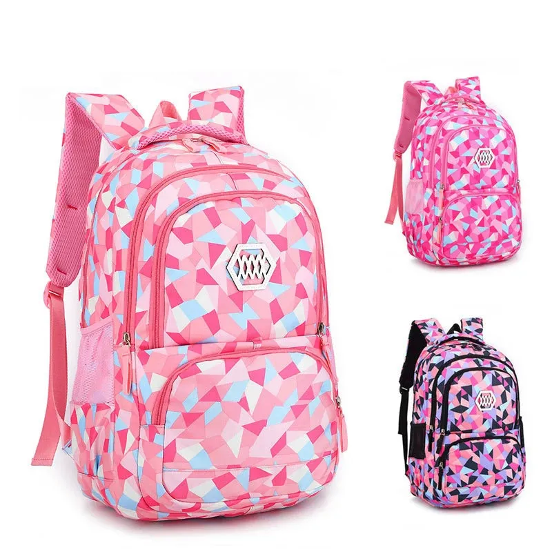 Moda wielka zdolność dla dzieci torby szkolne dla nastolatków dla chłopców dziewczęta 3-6 klasy szkolne plecak torba dla dzieci Mochila 240108
