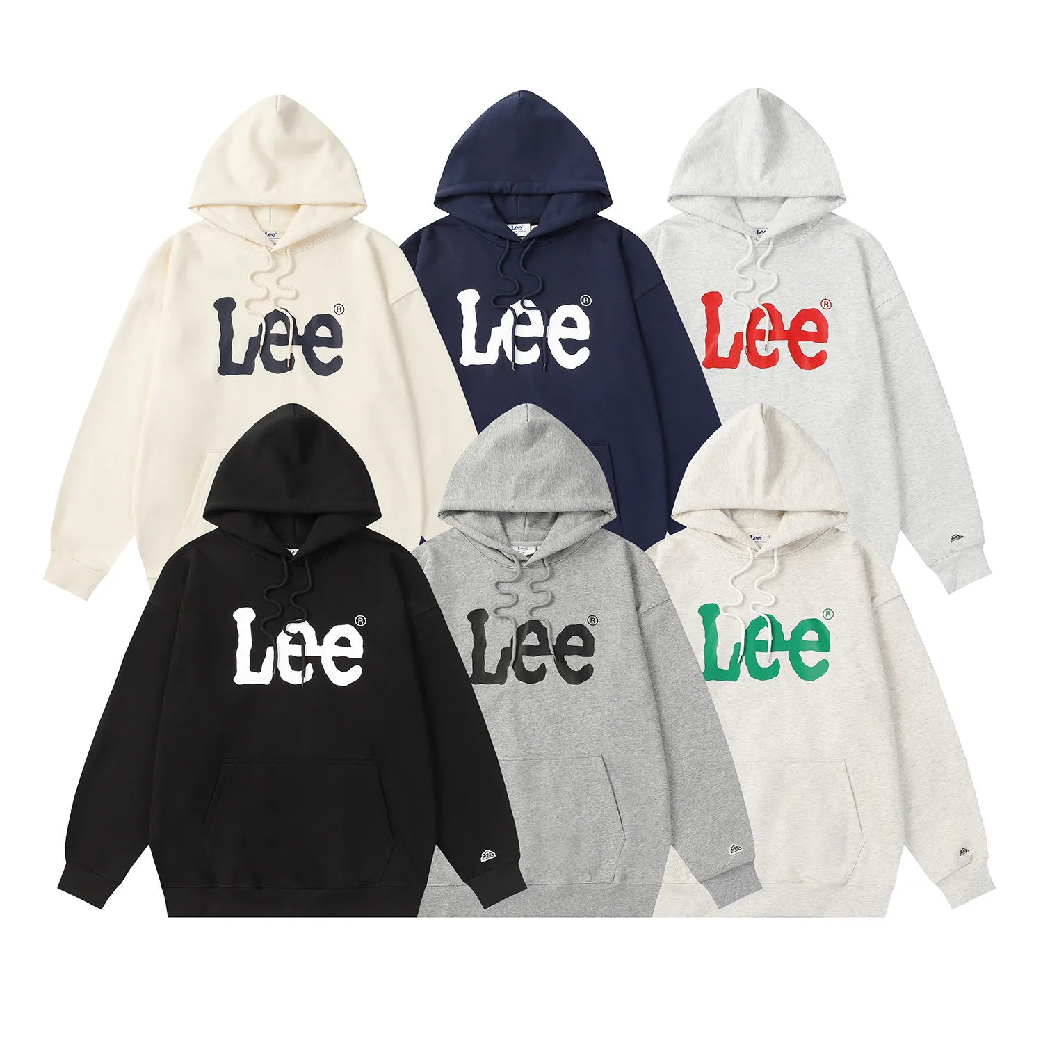 Mężczyźni Lee Bluza Designer High Street Fashion High Street Cotton Bluton Hoodie Jumper Knitwear Oddychający dla mężczyzn i kobiet