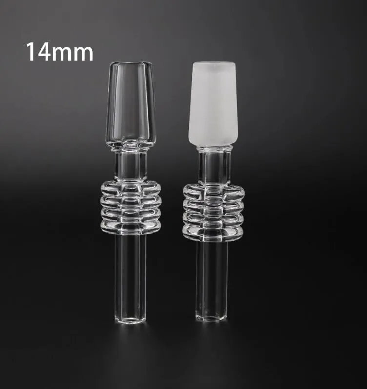 Clou à pointe en verre pour collecteur de nectar, tuyau en Silicone, joint mâle, 10mm, 14mm, 18mm, tuyau de fumée, e-ongle