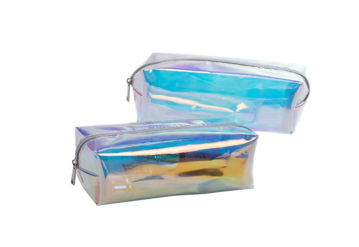 Fashion Female Jelly TPU Transparent Beauty Makeup Comestic Travel Make Up Bag7894779