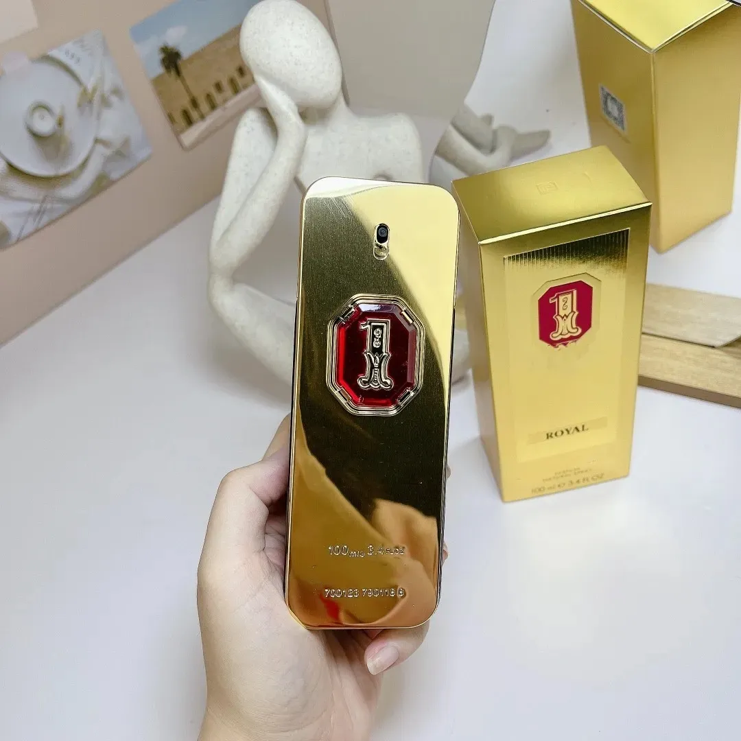 Perfumes Million Cologne Royal Golden Man Elixir Parfum Long Lasting  Fragrances for Men Mens Deodorant Incense 100ml