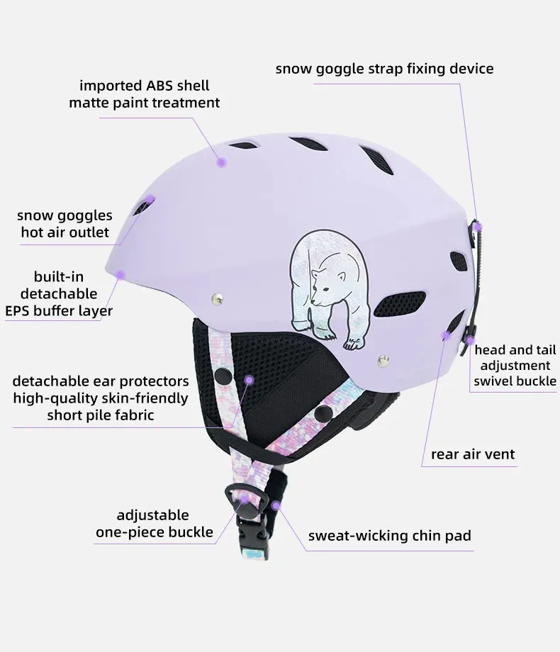 Autocollants VSCO Ski Snowboard - Pack Stickers Neige Hiver - Pour Casque, Laptop, Gourde - Vinyle Imperméable