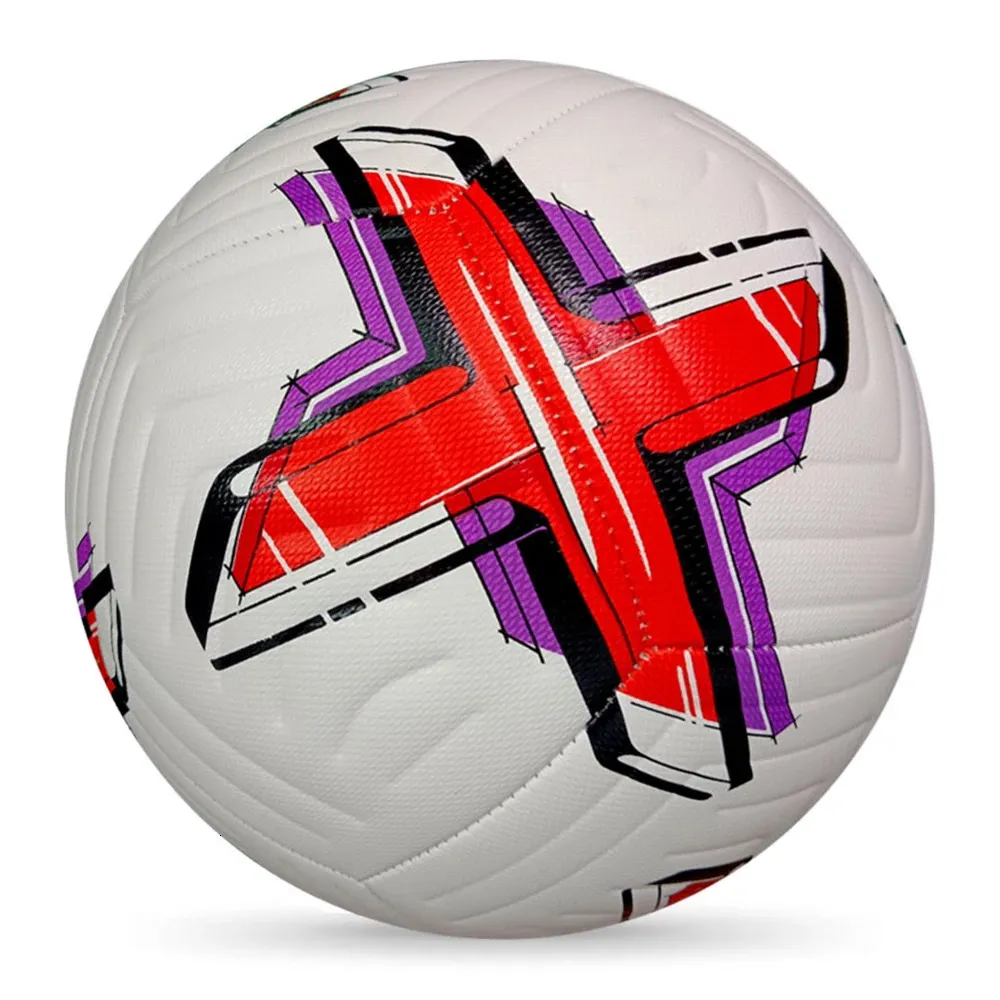 Hochwertiger, offizieller Cross-Fußball der Größe 5 aus PU-Material, Outdoor-Tor, Team-Wettbewerb, Liga-Trainingsfußball 240109