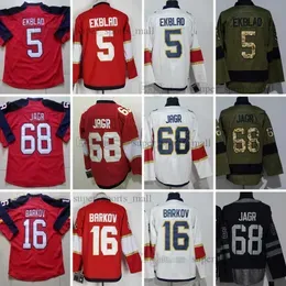 1993-1999 Movie Retro CCM Hockey Jersey 68 Jaromir Jagr 5 Aaron Ekblad 1 Roberto Luongo 11 Jonathan Huberdeau 16 Aleksander Barkov 72 Sergei Bobrovsky