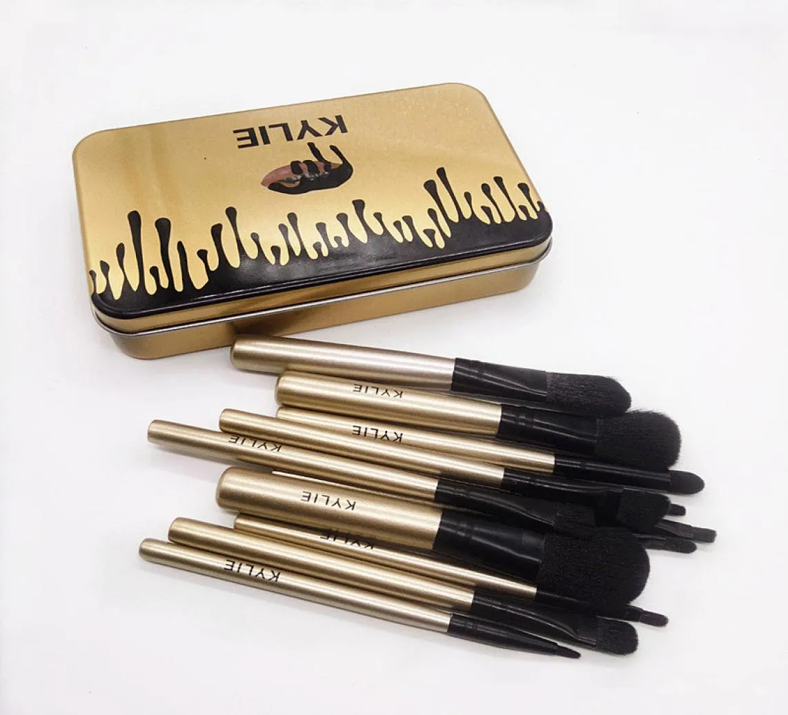 12PCSKY COSMETICS MAKEUP BRUSHESセットファンデーションブラッシュアイメイクアップブラシセットBROCHA DE MAQUILLAJE KIT7674071