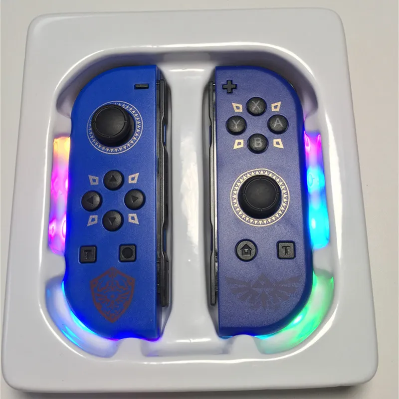 2024 Hot Draadloze Bluetooth Gamepad Controller Voor Switch Console/Joycon NS Switch Gamepads Controllers Joystick/Nintendo Game Joy-Con Met Kleurrijke RGB Verlichting