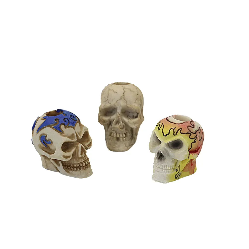 Skull Ceramic smoke Snuffers Instant Extinguisher Cigarette Suit Women Men Outdoor Indoor