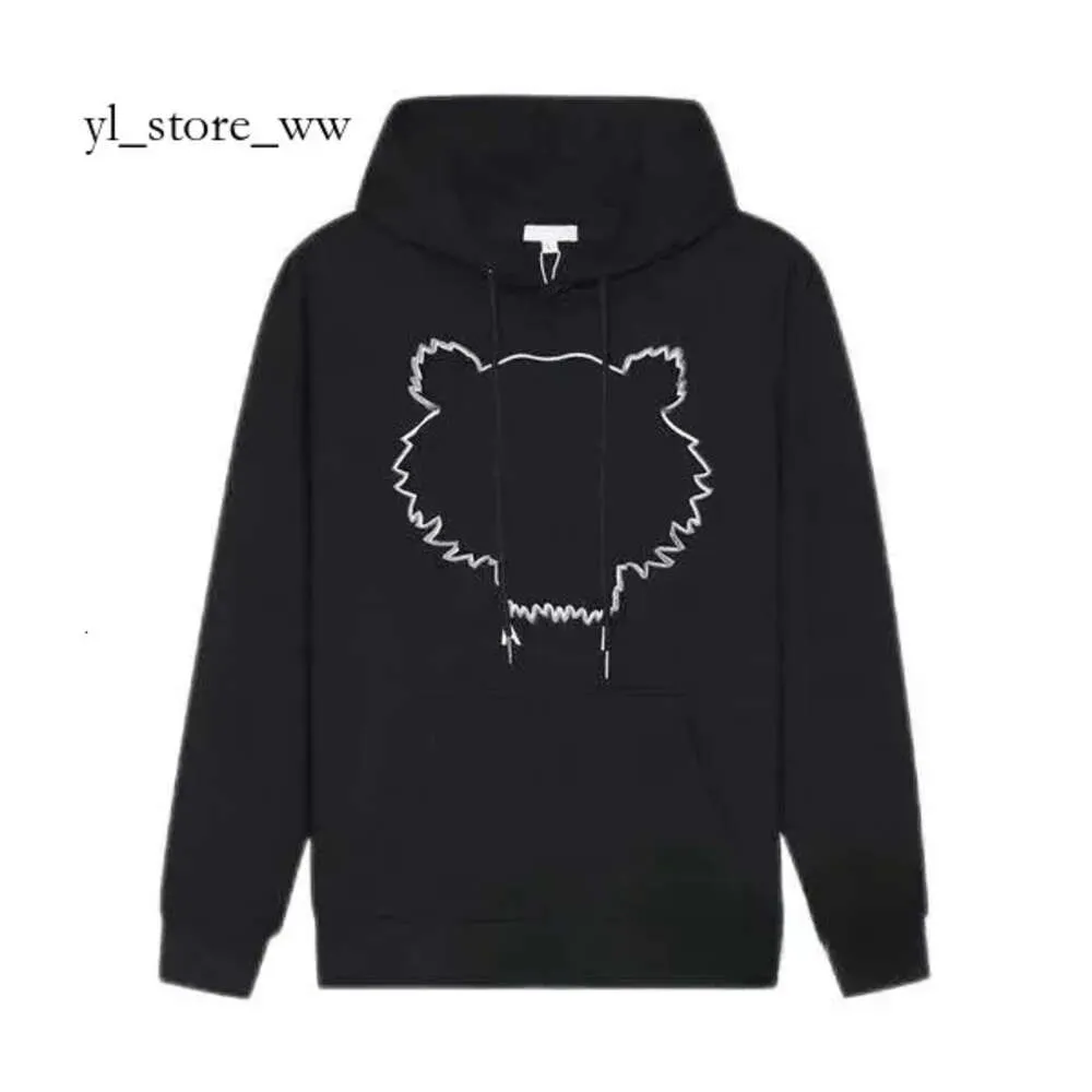 Mulheres Kenzo Hoodie Tiger Head Designer Avançado Moda Kenzo Homens Bordado Pescoço Redondo Pulôver Outono Inverno Solto Alto Kenzo Pulôver Street Classic Tops 4821