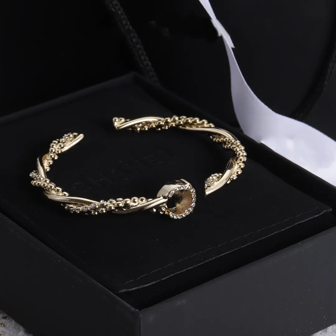 High Quality Letter Bracelet Luxury Bangle Wedding Designer Lover For Woman Bracelets Gift Fashion Jewelry