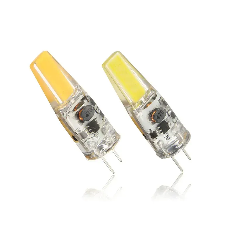 Dimmable Mini G4 LED COB Lamp 6W Bulb AC DC 12V 220V Candle Lights Replace 30W 40W Halogen for Chandelier Spotlight