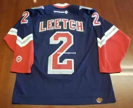 New Jerseys Custom Brian Leetch Vintage Koho Hockey Jersey Lady Liberty Mens Retro Jerseys Vintage Long Sleeves