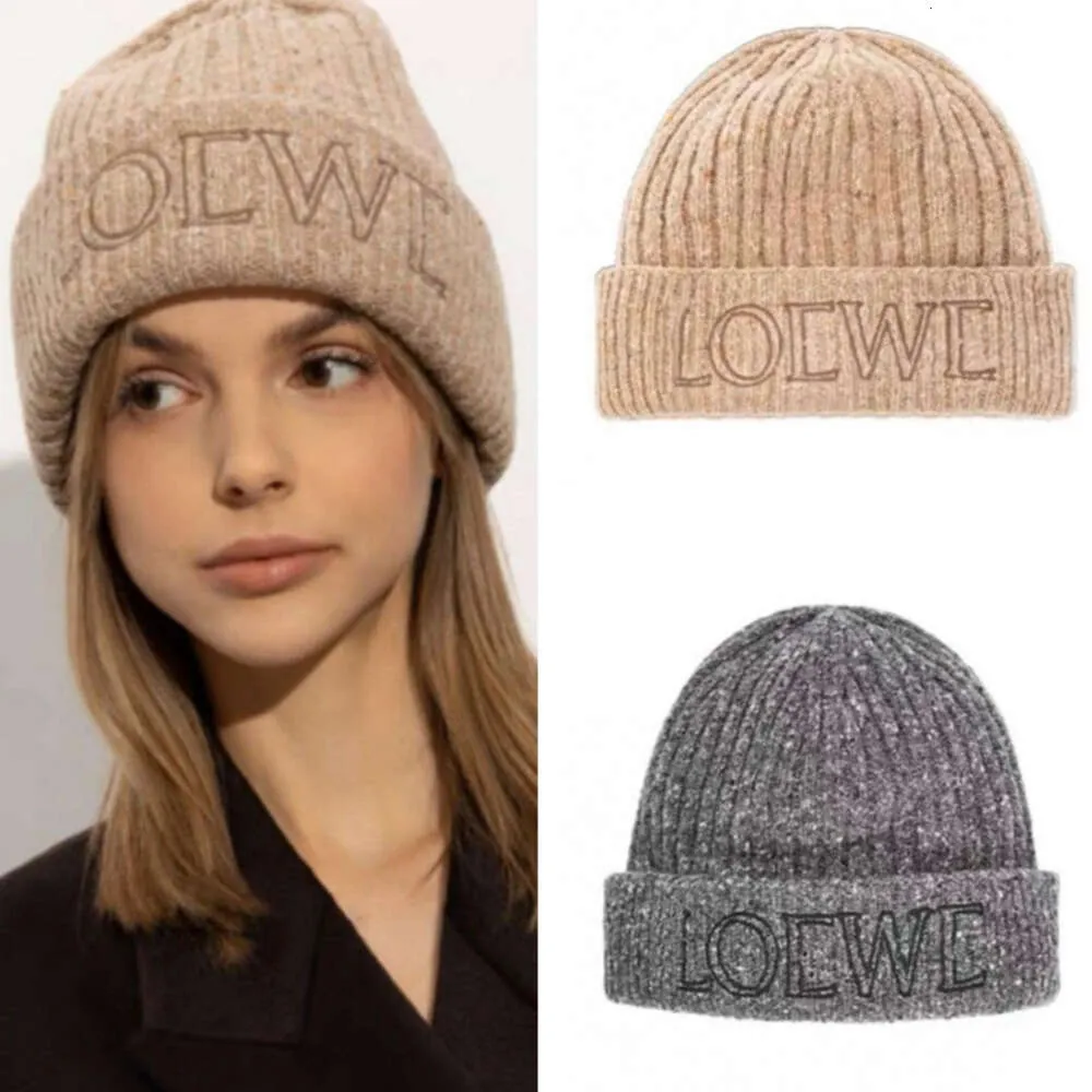 Hochwertiger, luxuriöser, randloser Designer-Hat für Herren und Damen, gestrickt, neutraler Kaschmir-Buchstabe, Winter, Outdoor, Skifahren, Gehörschutz, Marke Hat84