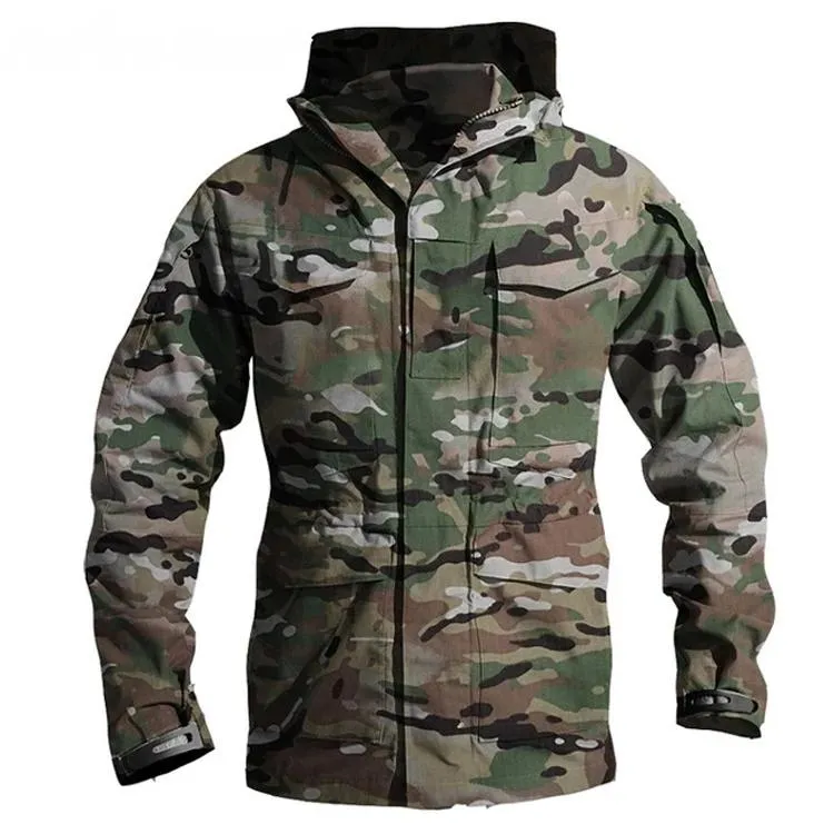 Jackets M65 Military Tactical Jackets Men Waterproof Windbreaker Jacket  Male Hooded Coat Outdoor Fishing/Trekking Hiking Jackets From Beqx, $45.71