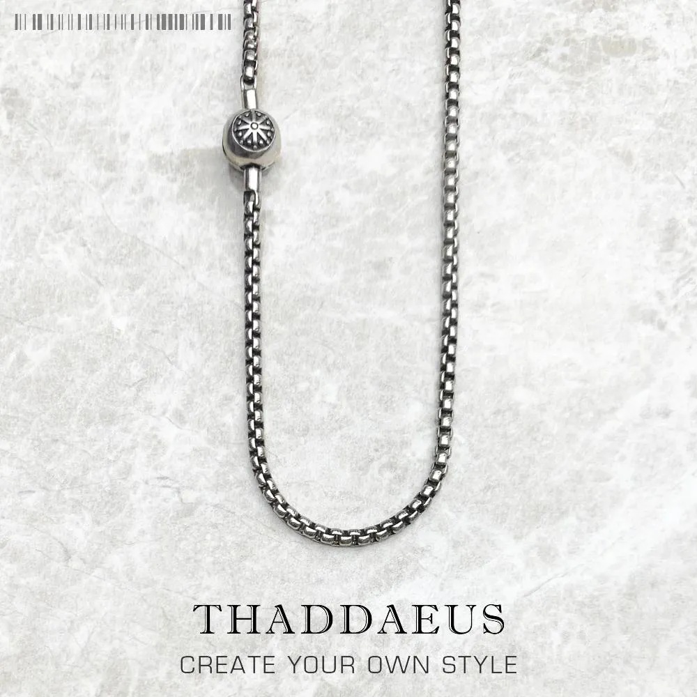 Ожерелья базовая шарм -звено цепное ожерелье Бренд Странд Модные ювелирные украшения в стиле Европа Старлинг Сир Биджу Дар для мужчин Женщины