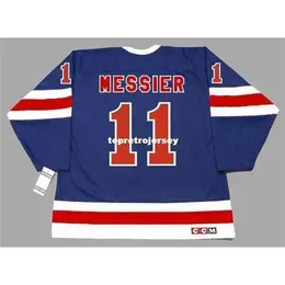 Throwback Mens Jerseys Mark Messier 1991 Ccm Vintage Retro Hockey Jersey