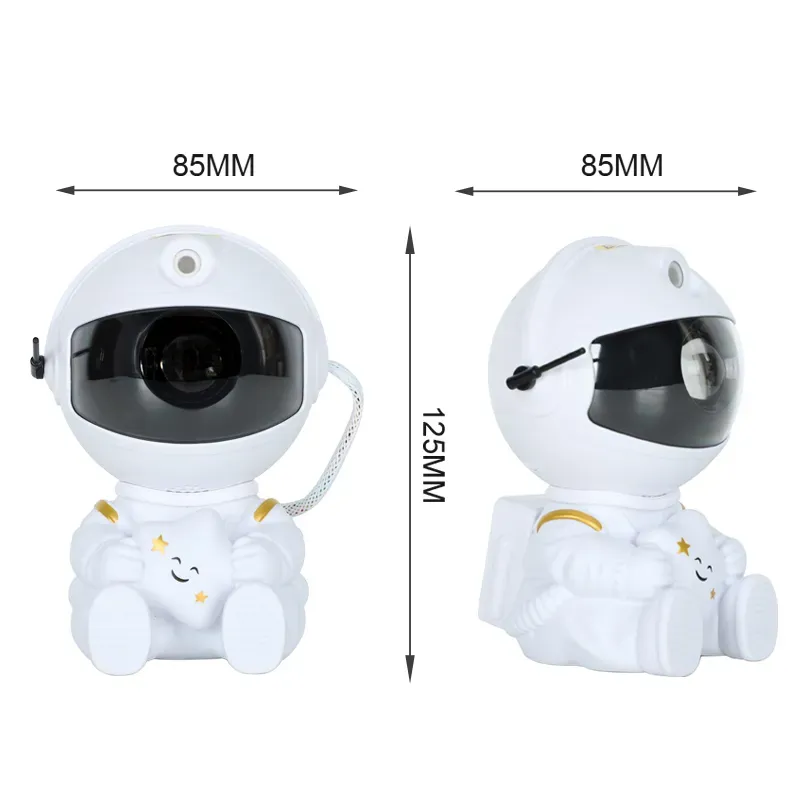 Astronaut LED Night Light Galaxy Star Projector Remote Control Party Light USB Family Living Children Room Decoration Gift Ornament