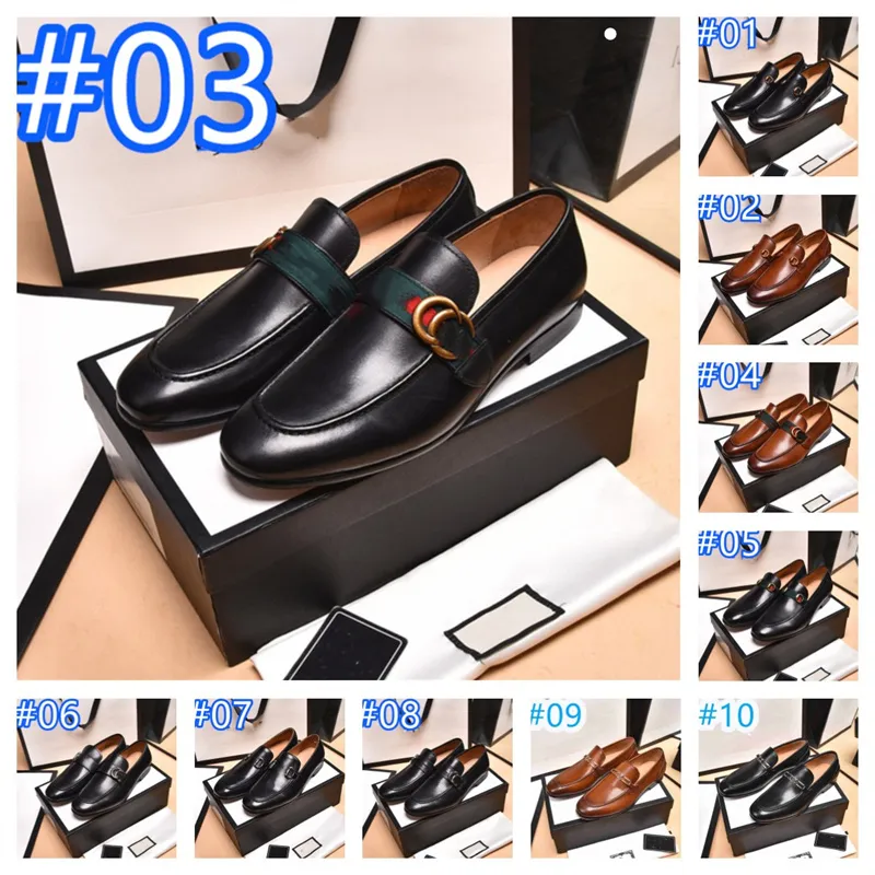 28 Model Designers Dress Shoes Triangle Logo Mules Men Loafers Genuine Leather Business Office Work Formal Brand Designer Party Wedding Flat Shoes Size 38-46