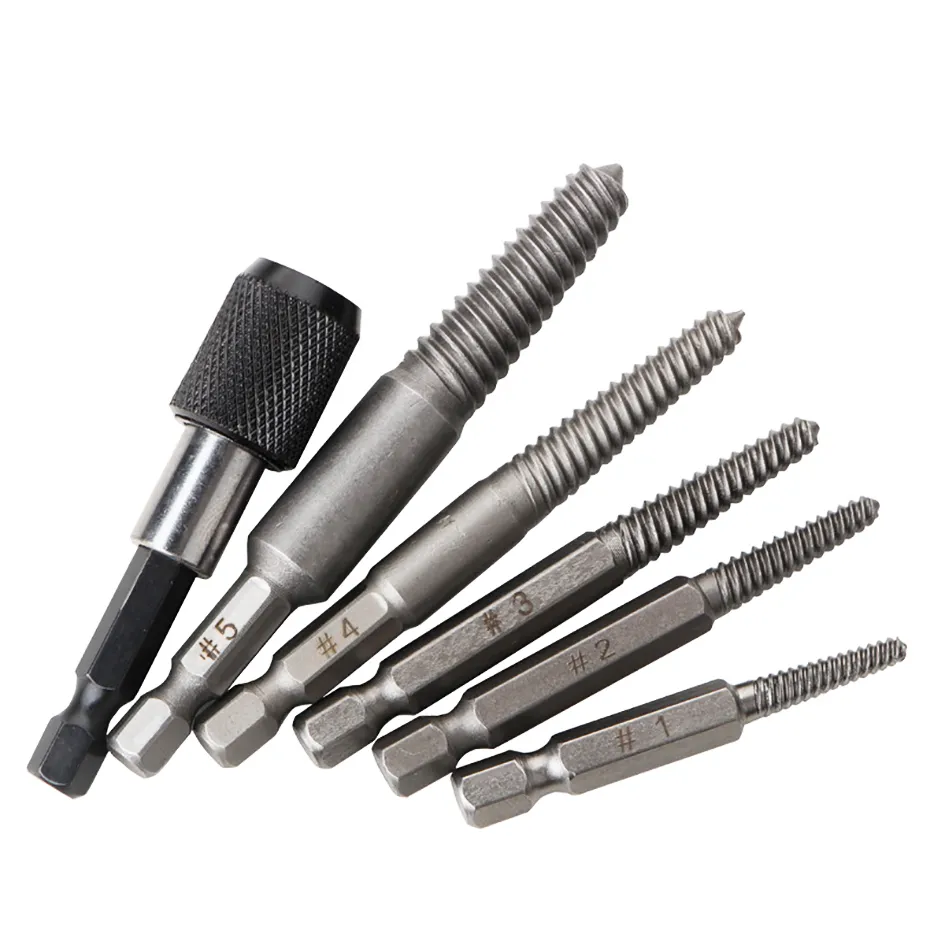 5-Piece Damaged Screw Extractor Set - Remove Stripped Screws & Bolts Easily 9 thumbnail image