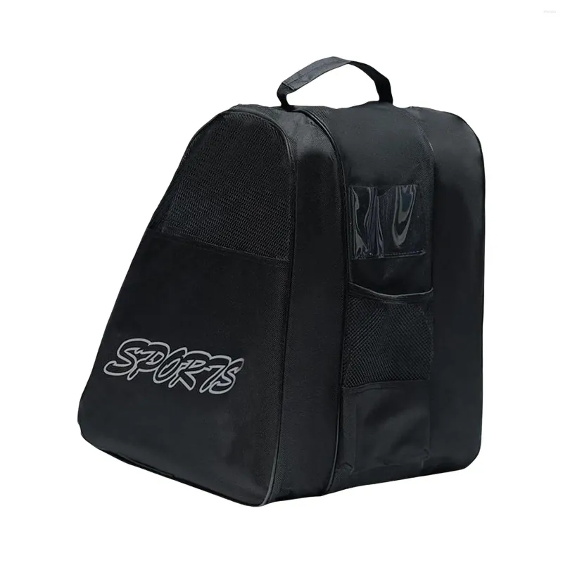 Sacs de plein air Sac de patinage à roulettes Accessoires Femmes Hommes Organisateur Glace pour patins Quad Figure Roller Hockey Skate