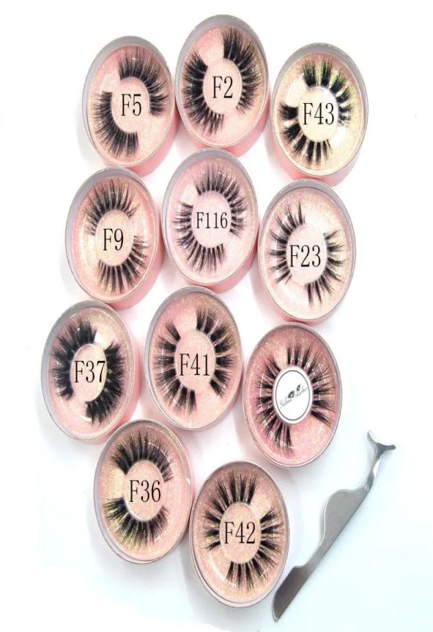 Mink Lashes Pestañas 3D Mink Lashes Box Hace el enlace para la herramienta de belleza de etiqueta privada1922787