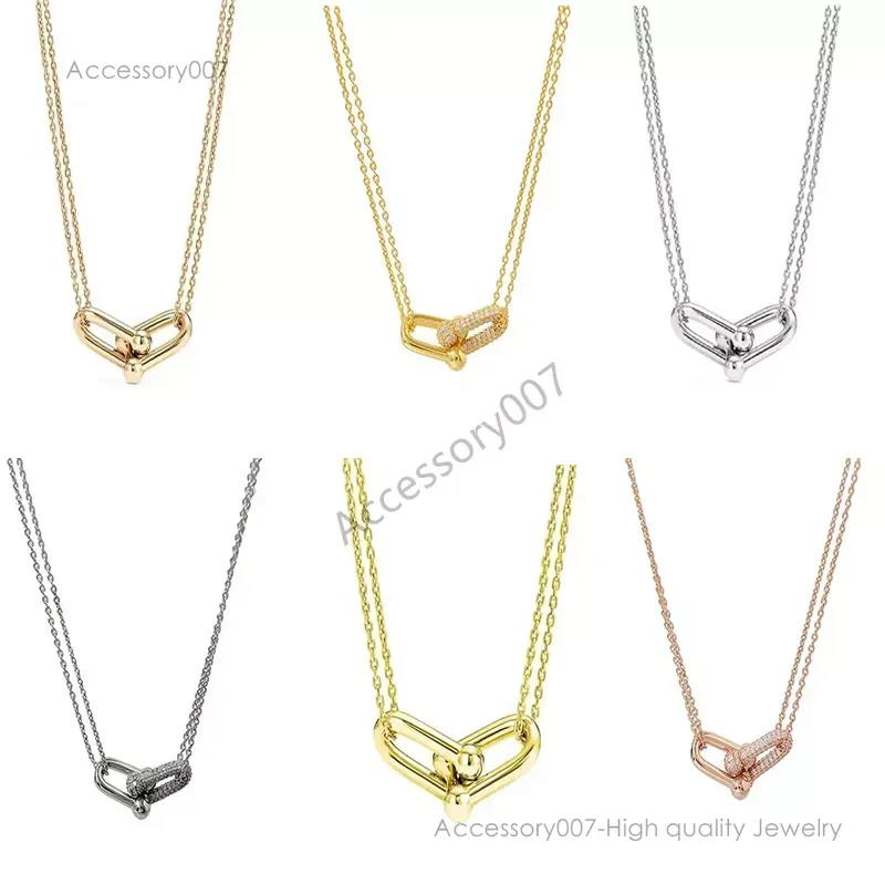 designer sieraden ketting diamanten kettingen sieraden ontwerper voor vrouwen rose goud zilveren ketting mannen luxe sieraden verlovingsfeest sieraden