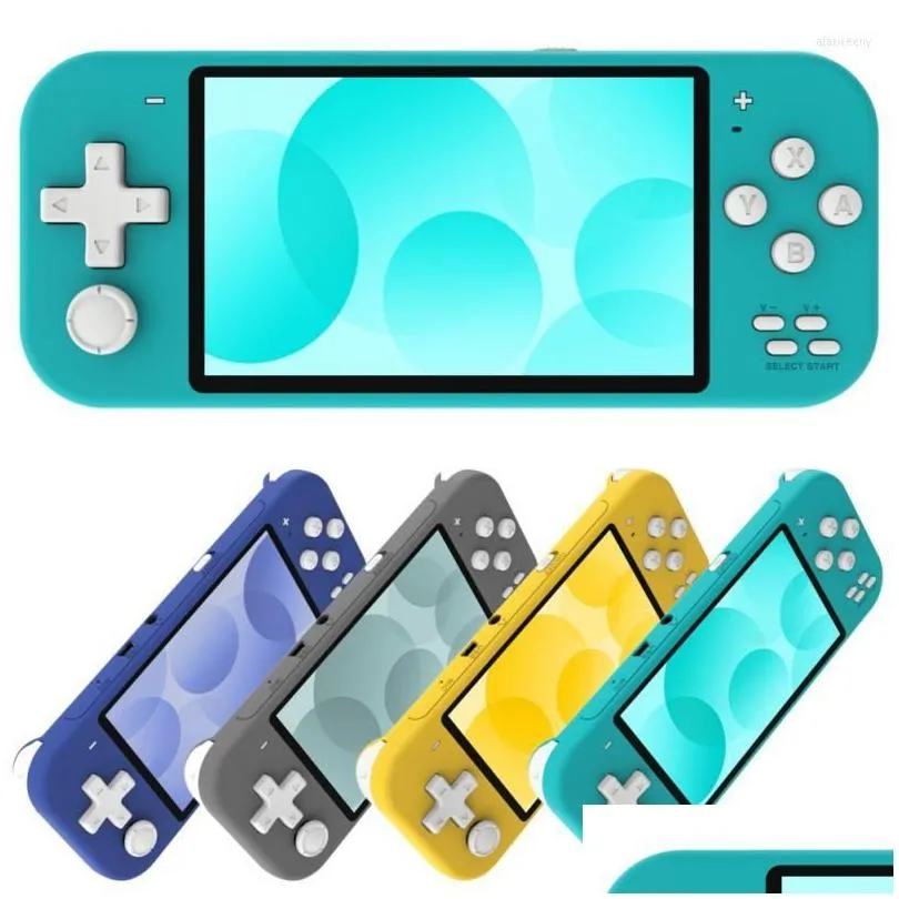 Portable Game Players Est 4.3 Inch Handheld Console With Ips Sn 8Gb 2500 Games For Super Dendy Nes Child Drop Delivery Accessories Otyvy